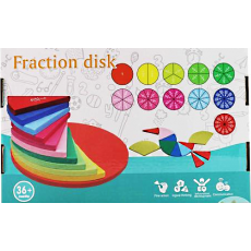 Wooden Fraction Sets